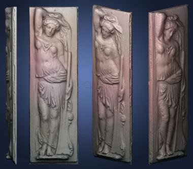 3D model Wall Statue (STL)